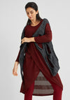 Elsewhere Body Wrapper Scarf, Black