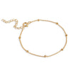 Enamel Beaded Chain Bracelet, Gold