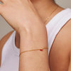 Enamel Cherry Bracelet, Gold