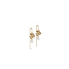 Enamel Kai Pearl Earrings, Gold