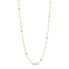 Enamel Lola Necklace, Gold & Pastel Multi