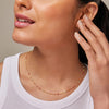 Enamel Lola Necklace, Gold & Pastel Multi