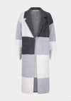 ESQUALO CARDIGAN LONG BLOCKS