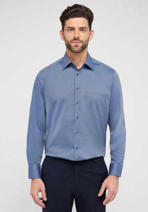 1863 by Eterna Comfort Fit Shirt, Dark Blue