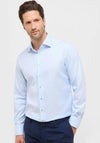 1863 By Eterna Micro Print Modern Fit Shirt, Blue