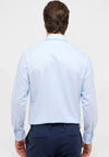 1863 By Eterna Micro Print Modern Fit Shirt, Blue
