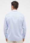 1863 by Eterna Modern Fit Stripe Shirt, Blue & White