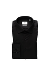 1863 By Eterna Modern Fit Twill Shirt, Black