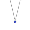 Dyrberg/Kern Ette Sapphire Blue Crystal Necklace, Silver
