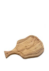 The Home Studio Large Olive Wood Rustic Board with Groove