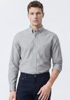 Gant Oxford Shirt, Pewter Grey