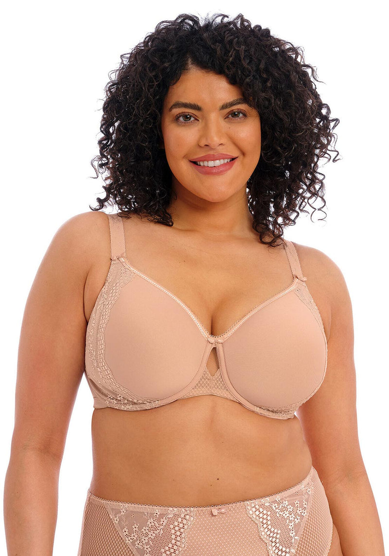 ELOMI CATE SOFT CUP NONWIRE BRA - DESERT ROSE – Tops & Bottoms