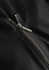 Elsewhere Alegre Patch Pattern Jersey Jacket, Black