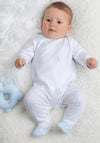 Emile Et Rose Archer Baby Boys Cardigan & Babygrow Set, Pale Blue