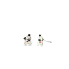 Ear Sense Kids Pugs Stud Earrings, Silver