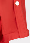 EsQualo Collared With Gold Button Detail Jacket, Coral
