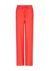 EsQualo Elasticated Waist Wide Leg Trousers, Coral