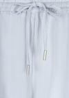 Esqualo Woven Elasticated Wide Leg Trousers, Light Blue