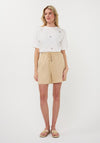 Esqualo Seashell and Beaded Detail Plain T-Shirt, White