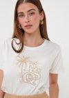 Esqualo Tropical Print T-Shirt, White