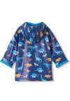 Hatley Mini Boy Colourful Dino Rain Jacket, Blue