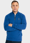 XV Kings By Tommy Bowe Falcons Half Zip Sweatshirt, Straight Blue