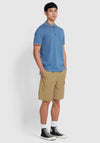 Farah Alvin Polo Shirt, Sheaf Blue