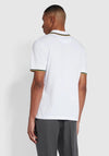 Farah Alvin Polo Shirt, White Multi