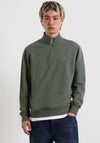 Farah Arnold Quarter Zip Sweatshirt, Rosemary Green