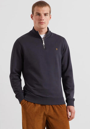 Farah Arnold Quarter Zip Sweatshirt, True Navy