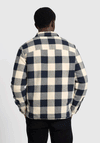 Farah Bergamo Buffalo Check Overshirt, Fog
