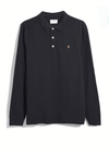 Farah Blanes Long Sleeve Polo Shirt, Black