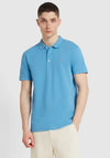 Farah Blanes Polo Shirt, Artic Blue