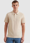 Farah Blanes Polo Shirt, Beige Marl