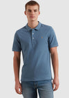 Farah Blanes Polo Shirt, Blue Tide Marl