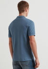 Farah Blanes Polo Shirt, Blue Tide Marl