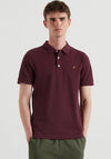 Farah Blanes Polo Shirt, Bordeaux