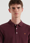 Farah Blanes Polo Shirt, Bordeaux