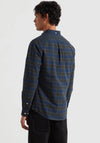 Farah Brewer Check Oxford Shirt, Evergreen