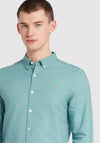 Farah Brewer Long Sleeve Shirt, Brook Blue