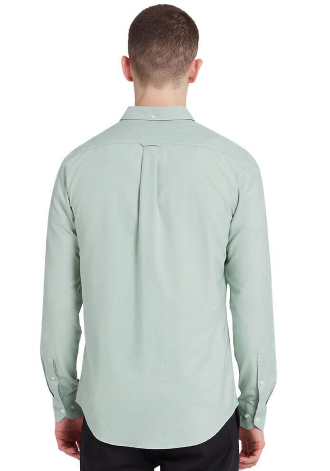 Farah Brewer Long Sleeve Shirt, Grove Green