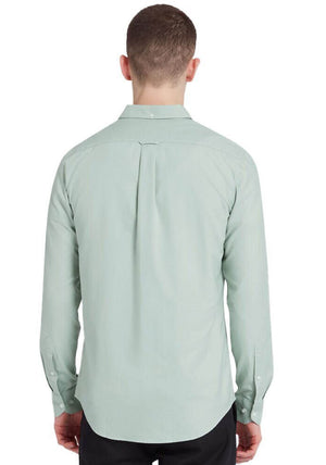 Farah Brewer Long Sleeve Shirt, Grove Green