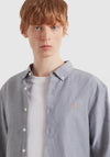 Farah Brewer Long Sleeve Shirt, True Navy