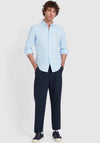 Farah Brewer Long Sleeve Shirt, Sky Blue