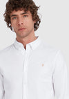 Farah Brewer Long Sleeve Shirt, White