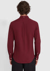 Farah Brewer Long Sleeve Shirt, Wine