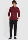 Farah Brewer Long Sleeve Shirt, Wine