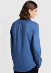 Farah Brewer Oxford Shirt, Steel Blue
