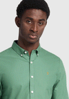 Farah Brewer Oxford Shirt, Wreath Green