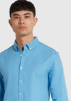 Farah Brewer Long Sleeve Shirt, Artic Blue